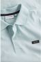 CALVIN KLEIN Heren Polo's & T-shirts Stretch Pique Slim Button Polo Lichtblauw - Thumbnail 7