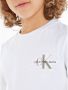 Calvin Klein Jeans T-shirt met labelprint model 'CHEST MONOGRAM' - Thumbnail 7