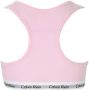 Calvin Klein UNDERWEAR bh top set van 2 roze grijs melange Meisjes Katoen 128-140 - Thumbnail 4
