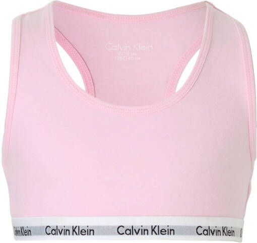 Calvin Klein UNDERWEAR bh top set van 2 roze grijs melange