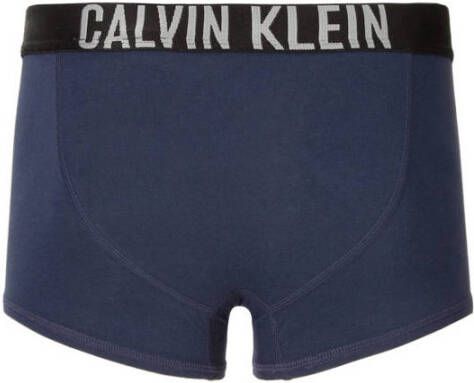 Calvin Klein UNDERWEAR boxershort set van 2 grijs donkerblauw
