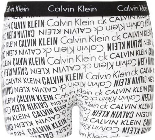 Calvin Klein UNDERWEAR boxershort set van 2 wit zwart