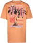Cars T-shirt BEYSA met printopdruk oranje Meisjes Katoen Ronde hals Printopdruk 140 - Thumbnail 2
