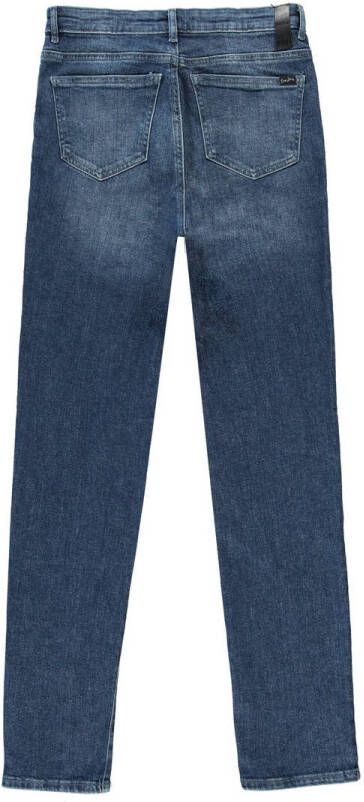 Cars high waist regular fit jeans Isalie donkerblauw