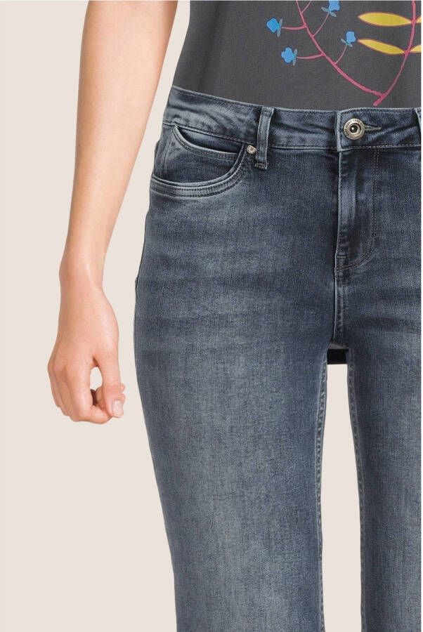Cars slim fit jeans Joyce zwartblauw - Foto 3