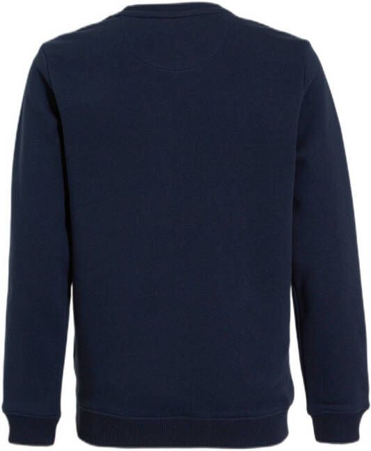 Cars sweater HARVEY met tekst donkerblauw