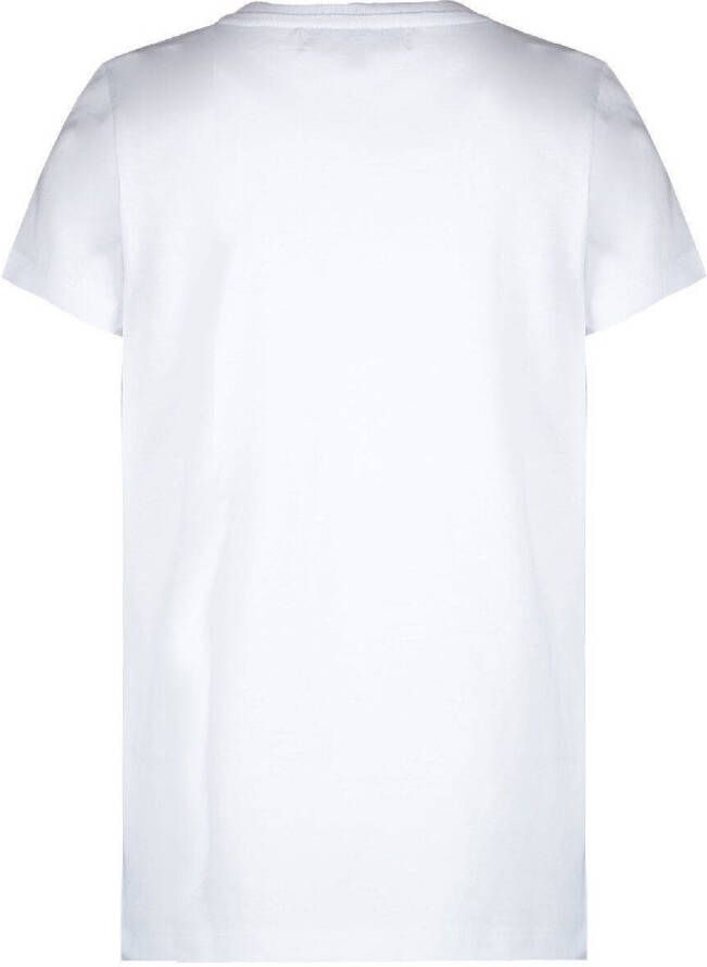 Cars T-shirt met printopdruk wit
