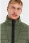 Cast Iron Groene Gewatteerde Jas Zip Jacket Taffetar Convertible - Thumbnail 9