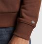 Cast Iron Hooded regular fit cotton blend cappuccino Bruin Heren - Thumbnail 3