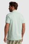 CAST IRON Heren Polo's & T-shirts Short Sleeve Polo Cotton Popcorn Blauw - Thumbnail 8