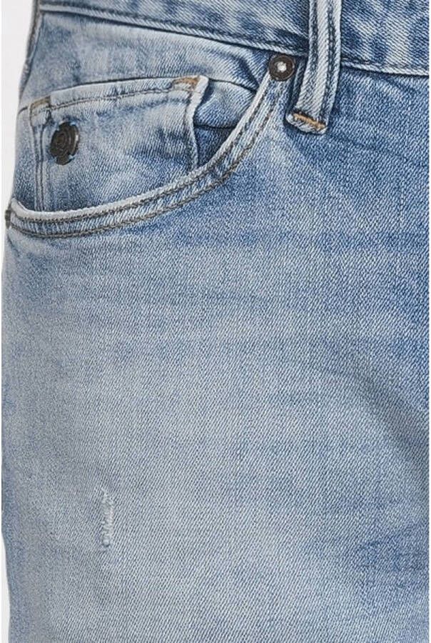 Cast Iron tapered fit jeans RISER indigo wash
