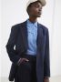 Catwalk Junkie gestreepte blazer donkerblauw - Thumbnail 7