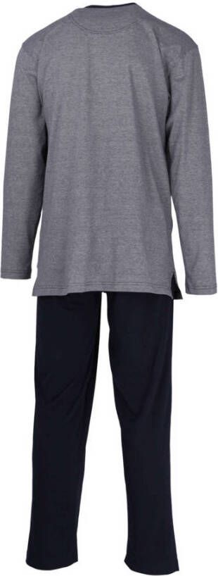 Ceceba +size pyjama grijs donkerblauw - Foto 3