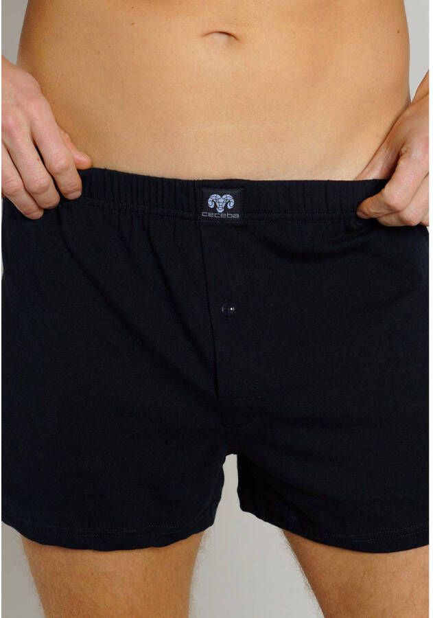 CECEBA +size boxershort (set van 2) zwart