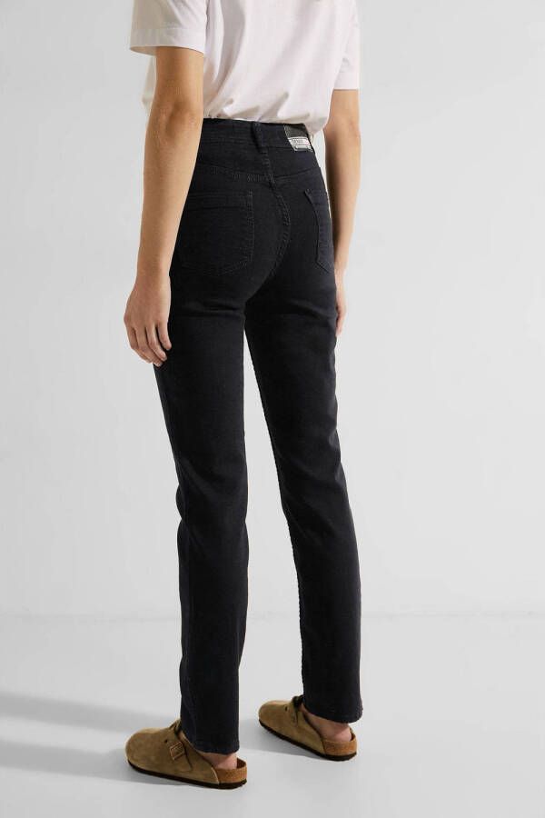 CECIL high waist jeans black denim