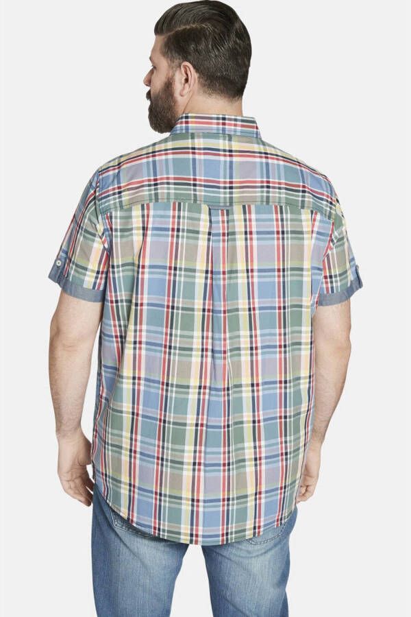 Charles Colby casual overhemd groen