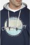 Charles Colby +FIT Collectie hoodie EARL COLUM Plus Size met printopdruk donkerblauw - Thumbnail 2