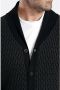 Charles Colby +FIT Collectie vest DUKE RONAN Plus Size zwart - Thumbnail 2