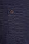 Charles Colby loose fit overhemd DUKE RYE Plus Size met all over print blauw - Thumbnail 2