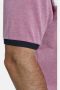 Charles Colby oversized polo EARL DORAN Plus Size roze - Thumbnail 2