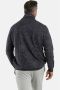 Charles Colby sweater EARL EVERTS Plus Size met printopdruk grijs - Thumbnail 2