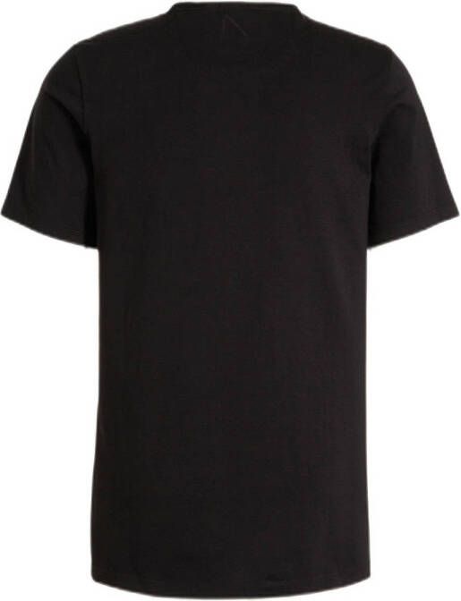 CHASIN' regular fit T-shirt Expand van biologisch katoen black - Foto 2