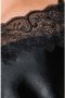 Christine le Duc satijnen slipdress Lara zwart - Thumbnail 3