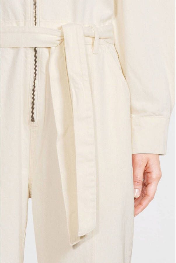 Circle of Trust jumpsuit Levy white wash