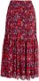 Circle of Trust maxi rok Indy skirt met all over print rood - Thumbnail 6