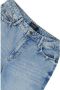 Claudia Sträter regular fit jeans met sierstenen medium blue denim - Thumbnail 3