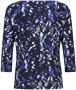 Claudia Sträter top met all over print donkerblauw - Thumbnail 3