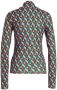 COLOURFUL REBEL Dames Tops & T-shirts Neyo Graphic Peached Turtleneck Top Multi - Thumbnail 7