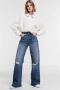 Colourful rebel Blauwe Wide Jeans Gaia High Rise Wide Leg Denim Pants - Thumbnail 7