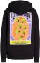 Colourful Rebel sweater GINGKO OVERSIZED HOODIE met printopdruk zwart - Thumbnail 2