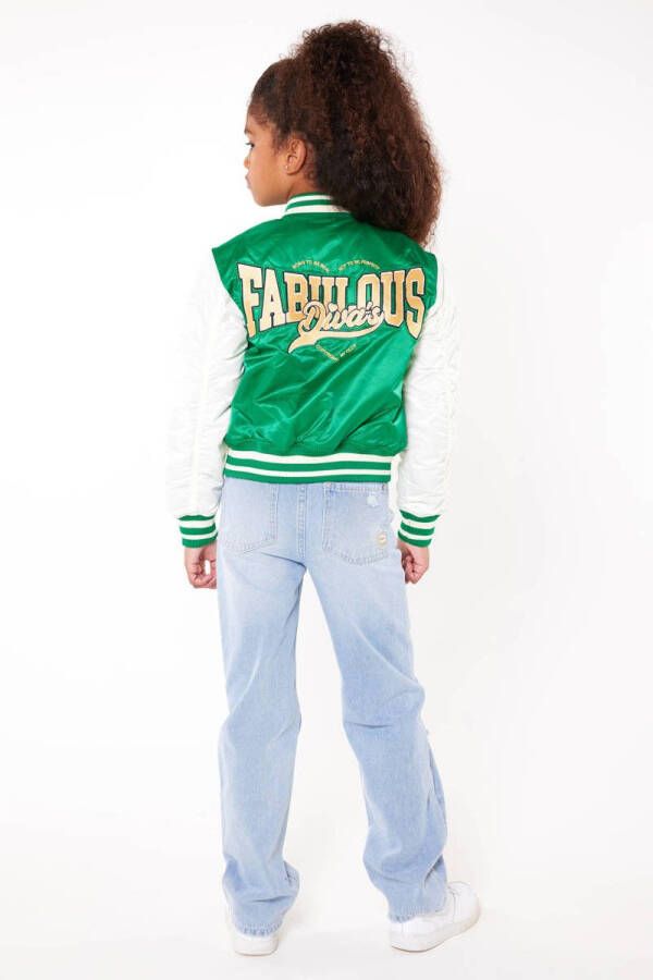 CoolCat Junior baseball jacket zomer Jenny groen