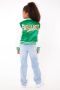 CoolCat Junior baseball jacket zomer Jenny groen Jas Meisjes Nylon Opstaande kraag 146 152 - Thumbnail 3