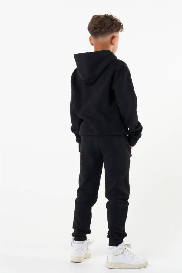 CoolCat Junior hoodie Sophian met printopdruk zwart