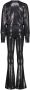 CoolCat Junior jumpsuit Pepper CG met pailletten gunmetal Grijs Meisjes Nylon V-hals 146 152 - Thumbnail 3