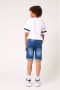 CoolCat Junior regular fit jeans bermuda Nick CB blauw Denim short Jongens Stretchdenim 146 152 - Thumbnail 4