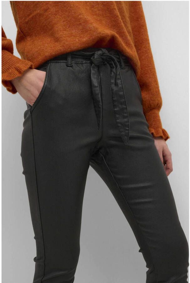 Cream coated tapered fit broek CRTorid zwart - Foto 3