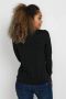 Cream Long Sleeve Tops Black Dames - Thumbnail 2