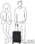 Delsey trolley Moncey 55 cm. Slim groen - Thumbnail 2
