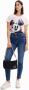Desigual Zwarte schoudertas voor dames met afneembare handgreep Black Dames - Thumbnail 4