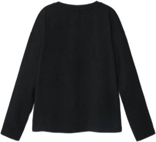 Desigual sweater met printopdruk zwart