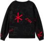 Desigual sweater Powerpuff Girls met all over print zwart - Thumbnail 3