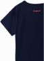 Desigual T-shirt met printopdruk en pailletten donkerblauw - Thumbnail 2