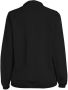 Didi blouse van travelstof zwart - Thumbnail 2