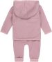Dirkje newborn baby vest + longsleeve + broek set van 3 roze lichtroze - Thumbnail 2