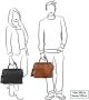 Dstrct Laptoptas Fletcher Street Business Laptop Bag 15 inch - Thumbnail 2