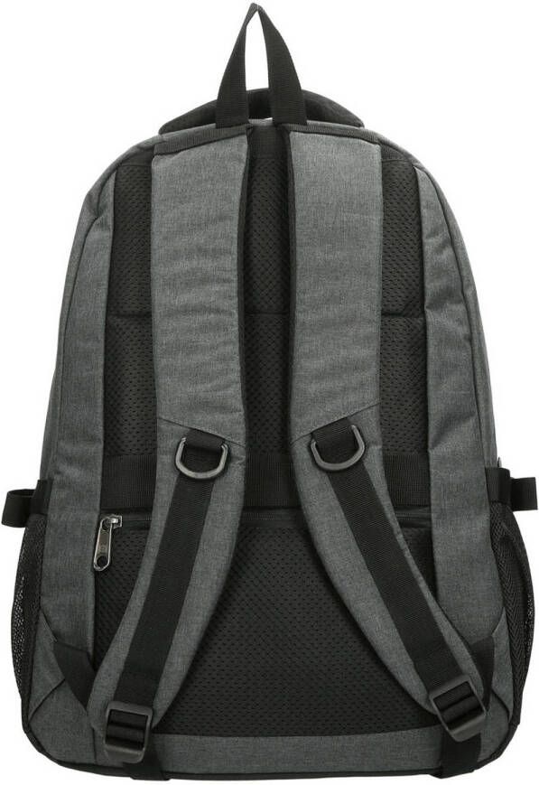 Enrico Benetti rugzak Hamburg 17 inch grey